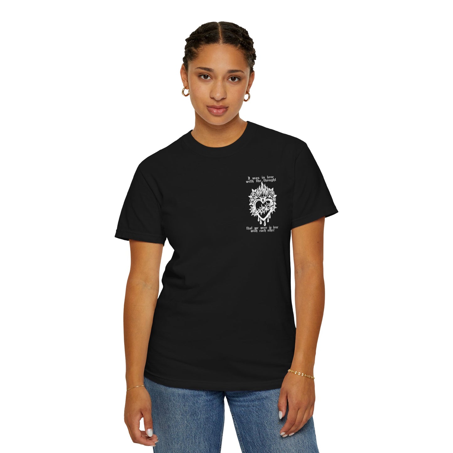 Sacred Heart Traditional Tattoo Unisex T-Shirt - Sleep Token 'Gethsemane' Lyrics Tee