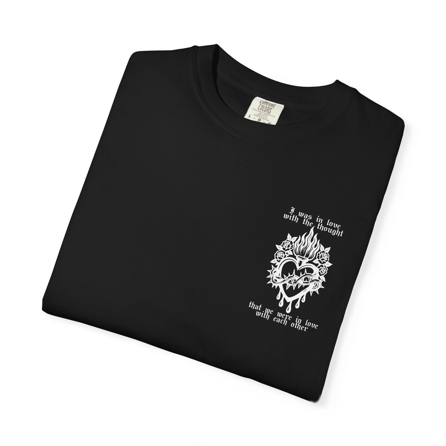 Sacred Heart Traditional Tattoo Unisex T-Shirt - Sleep Token 'Gethsemane' Lyrics Tee