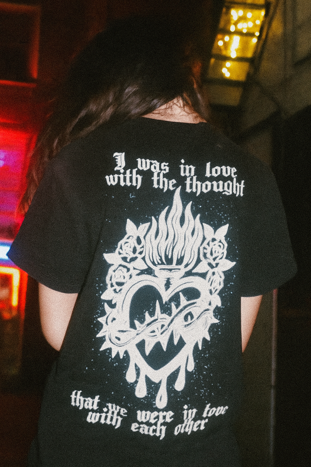 Sacred Heart Traditional Tattoo Unisex T-Shirt - Sleep Token 'Gethsemane' Lyrics Tee