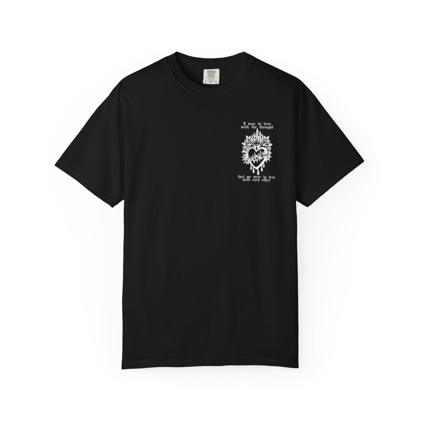 Sacred Heart Traditional Tattoo Unisex T-Shirt - Sleep Token 'Gethsemane' Lyrics Tee