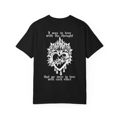 Sacred Heart Traditional Tattoo Unisex T-Shirt - Sleep Token 'Gethsemane' Lyrics Tee