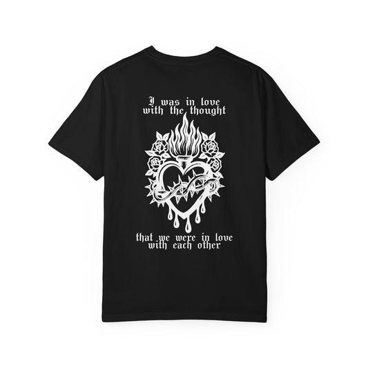 Sacred Heart Traditional Tattoo Unisex T-Shirt - Sleep Token 'Gethsemane' Lyrics Tee